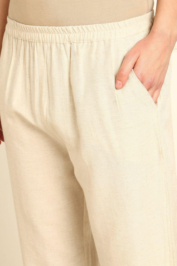 Natural Colored Flex Farsi Pants - Tahiliya