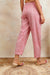 Pink/Blue Hand Block Printed Farsi Pants - Tahiliya