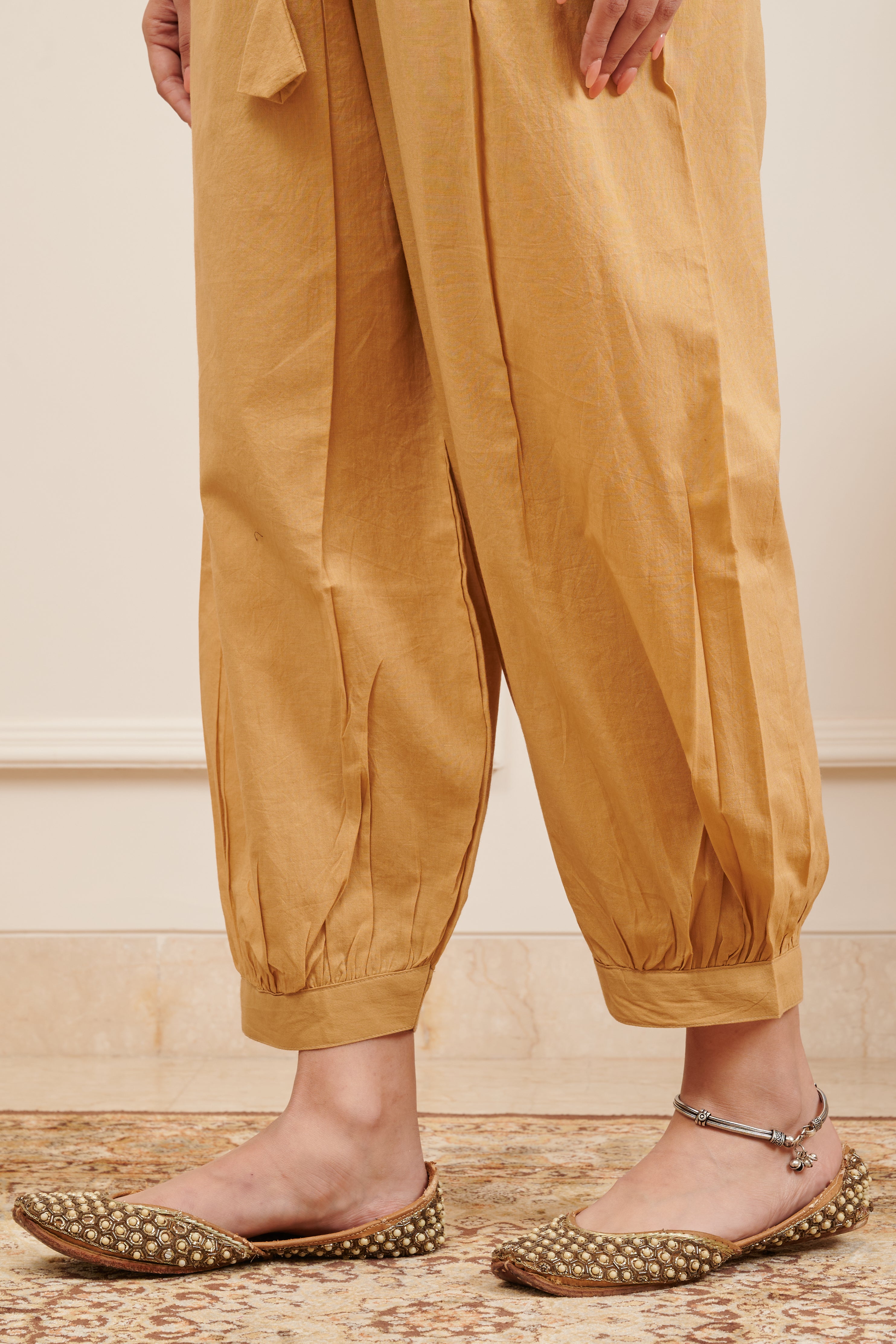 Beige Cotton Khaadi Harem Pants | Women trousers design, Trouser pants  pattern for women, Pants women fashion