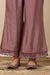 Mauve Tussar Silk Kurta with Silk Pants & Silk Printed Dupatta - Tahiliya